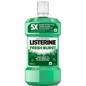 Listerine Mondwater – Fresh Burst 500 ml. FOR EXPORT 5010123703547