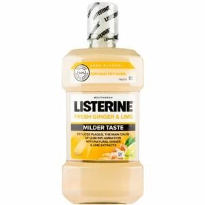 Listerine Mondwater – Fresh Ginger & Lime Mild 500 ml. FOR EXPORT 3574661581057