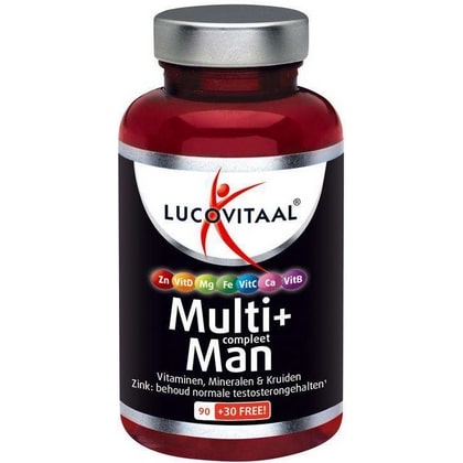 Lucovitaal Multi Compleet Man – 120 tabletten 8713713090238