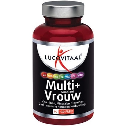 Lucovitaal Multi Compleet Vrouw – 120 tabletten 8713713090306