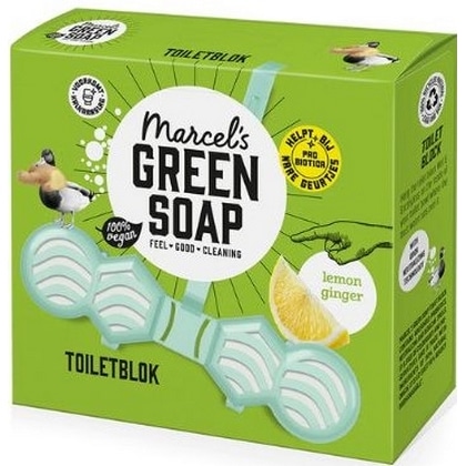 Marcel’s Green Soap Toiletblok – Citroen & Gember 8720254337883