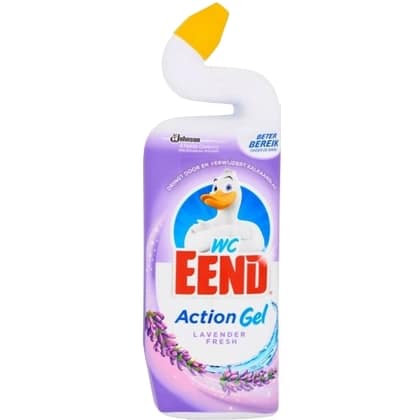 WC Eend Toiletreiniger – Action Gel Lavendel Fresh 750ml 5000204007442