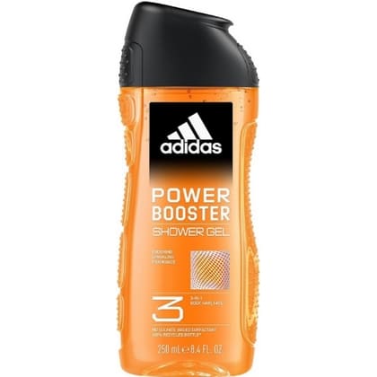 Adidas Douche & Shampoo Men – Power Booster 250 ml. 3616304240591