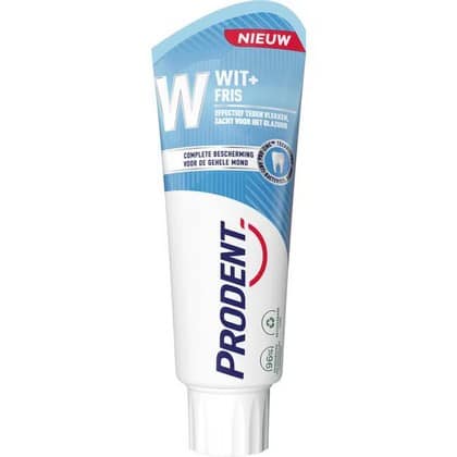 Prodent Tandpasta – Wit & Fris 75 ml. 8720181501135