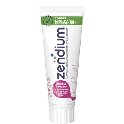 Zendium Tandpasta – Sensitive Whitener 75 ml. 8710604793605