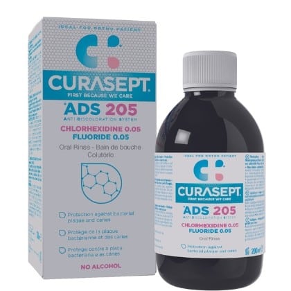 Curasept – ADS Mondspoeling 205- 0,05% chloorhexidine 200 ml. 8056746070021