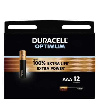 Duracell Batterij AA Optimum – Per 12 Verpakt 5000394137905