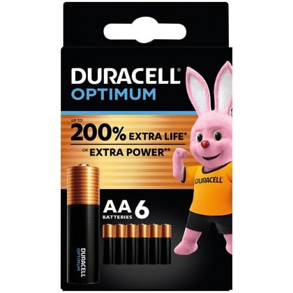 Duracell Batterij AAA Optimum – Per 12 Verpakt 5000394137639