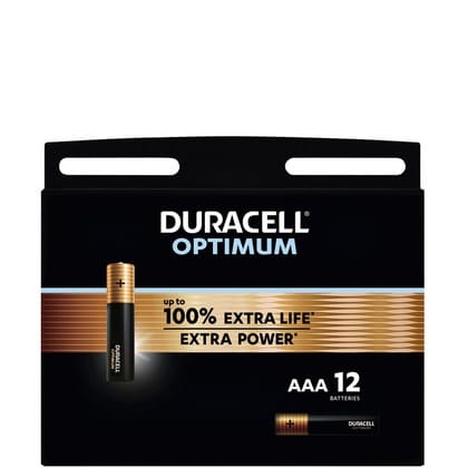 Duracell Batterij AAA Optimum – Per 8 Verpakt 5000394137936