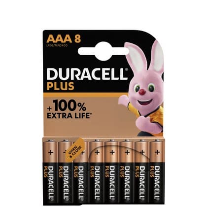 Duracell Batterij Power AAA – Per 8 Verpakt