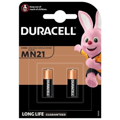 Duracell Batterij Security MN21 – Per 2 Verpakt 5000394203969