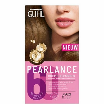 Guhl Pearlance Haarverf – Internsieve Creme nr. 60 Donkerblond Almond 4072600218600