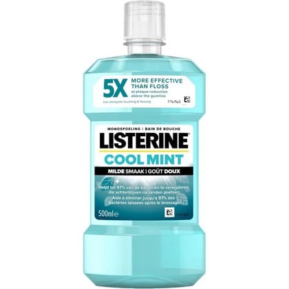 Listerine Mondwater – Cool Mint Mild 500 ml. 3574661744995