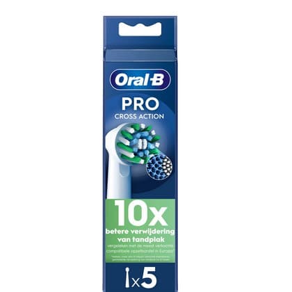 Oral-B Opzetborstels – Cross Action Pro 5 stuks 8006540892930