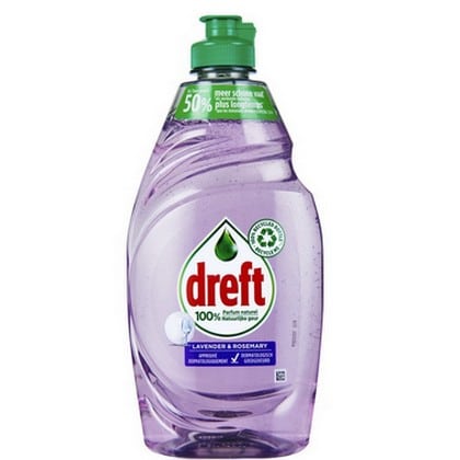 Dreft Afwasmiddel – Naturals Lavender & Rosemary 450 ml. 8001841625553