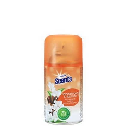 At Home Scents Automatische Spray Navulling – Sandalwood Jasmine 250 ml.