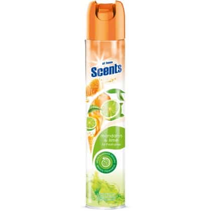 At Home Scents Luchtverfrisser Spray – Mandarin Lime 400 ml 8720847374745